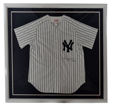 Reggie Jackson Autographed Framed New York Yankees Jersey